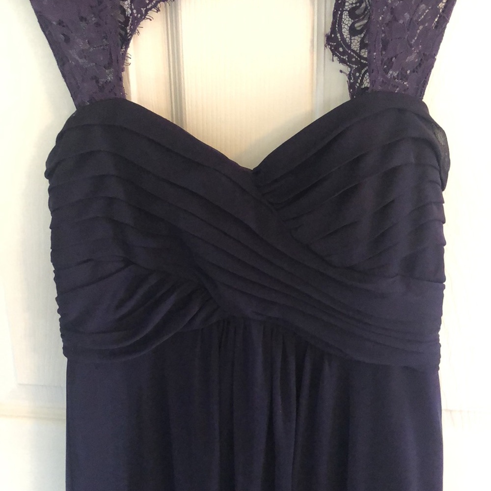 Plum Lace Strapped Dress ⭐️ FREE SHIPPING ⭐️